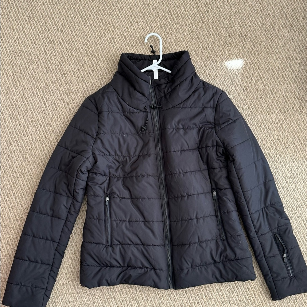 Women's Black Quilted Jacket